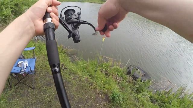 РЫБАЛКА НА КАРАСЯ хитрые поклевки,мощный клёв ПРУД С БОЛЬШИМ КОЛИЧЕСТВОМ РАКОВ (Воронежская область смотреть онлайн