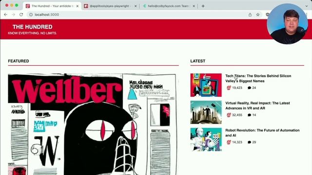 Visual Testing in Next.js with Playwright & Applitools смотреть онлайн