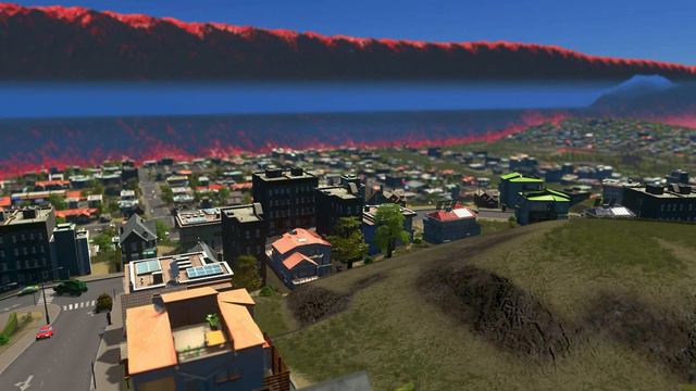 Red Mega Tsunami VS. San Francisco | Cities Skylines Tsunami #107 смотреть онлайн