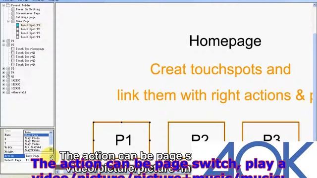 Touchscreen Profiler -Digital Signage Content Authoring Tool смотреть онлайн