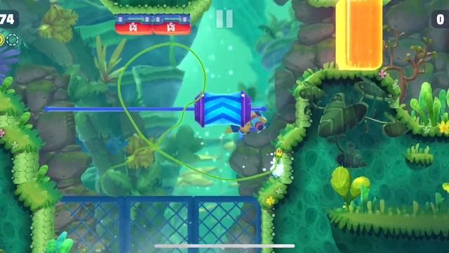 Monomals: FUNKY FROG Level 1 + 4 Hidden Coins , Apple Arcade Walkthrough смотреть онлайн