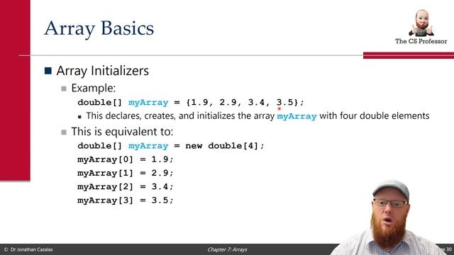 Chapter 7: Arrays (Part 1) смотреть онлайн