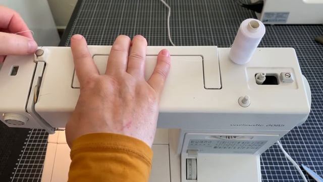 Pfaff Varimatic 6085 Einfädeln Und Aufspulen #sewingmachine #nähmaschine #pfaff