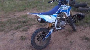 Самый доступный питбайк ATAKI START YX125 17/14 CRF 2020 г Спустя 3 месяца эксплуатации