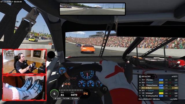 iRacing ARCA Menards Series at Concord Speedway - Tiny Triangle - iRacing Oval смотреть онлайн