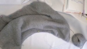 Наволочка, паутинка спицами