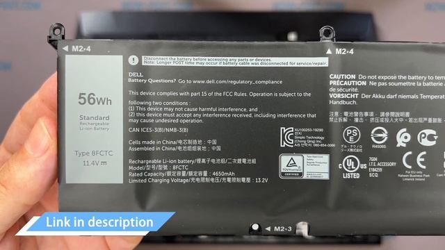 Dell G15 5510 Battery Replacement