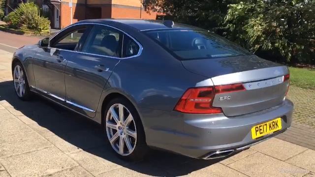 VOLVO S90 D5 POWERPULSE INSCRIPTION AWD GREY 2017 смотреть онлайн