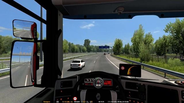 ETS2 Renault Magnum 440 Kiel - Hannover смотреть онлайн