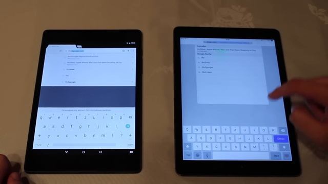 iPad Air 2 vs. HTC Nexus 9 [DEUTSCH] смотреть онлайн