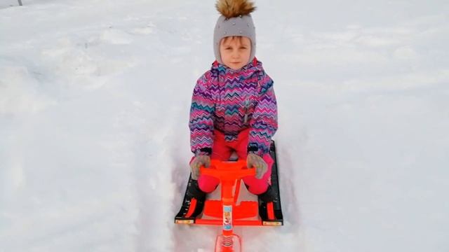 Снегокат NIKA-Kids "Тимка спорт 4-1". смотреть онлайн