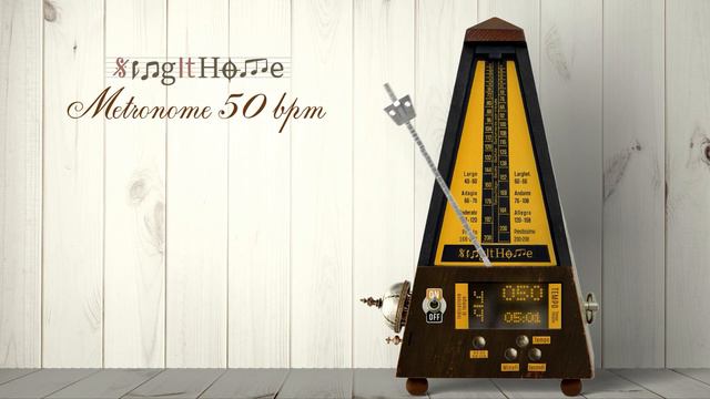 50 BPM - 44 time - Metronome - 2K