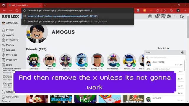 How to get any amount of Robux for free! (JavaScript) смотреть онлайн