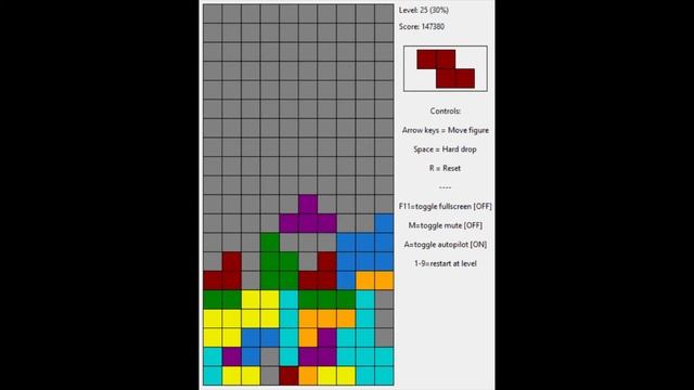 Tetris AI смотреть онлайн