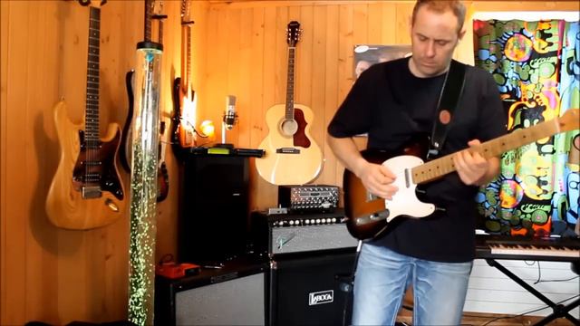 Fender Supersonic 60 Head & Fender Roadworn Telecaster & Boss DD20 Delay (part3) смотреть онлайн