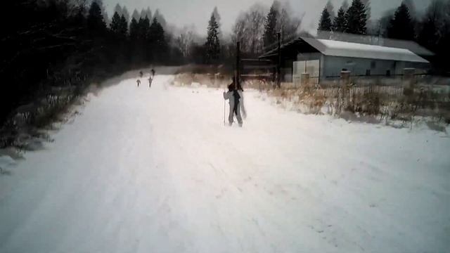 Ура снег!!! Тренировка в сказочном лесу смотреть онлайн