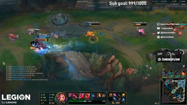 KATEVOLVED | KATARINA IN PRO PLAY FINALLY! Ft. Doublelift (Pro Player In-Houses) смотреть онлайн