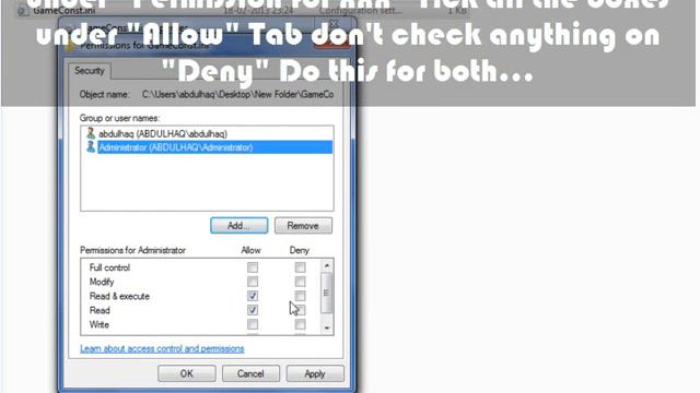 How to fix "Access is denied" смотреть онлайн