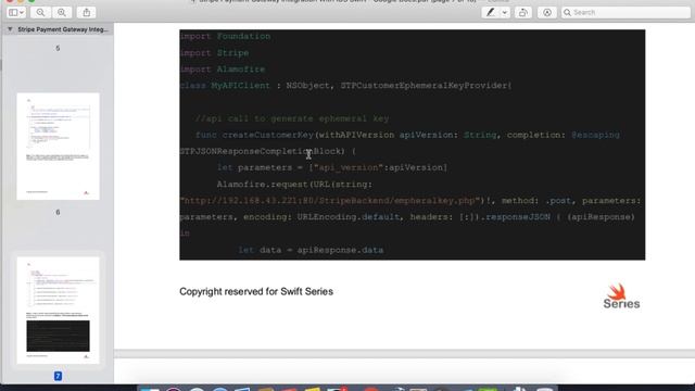 Stripe Payment Gateway Integration | XCODE 10.2 | Swift 5 (Font-end + Backend Code Explained) смотреть онлайн