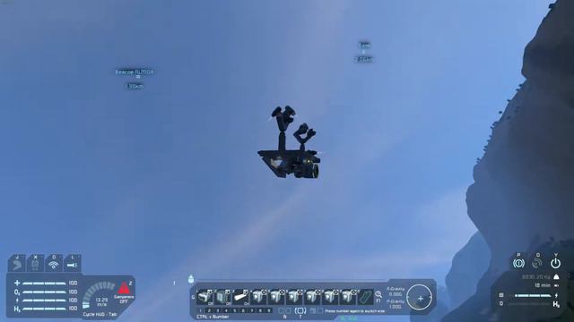 Space Engineers VTOL Load Balance Flight 3