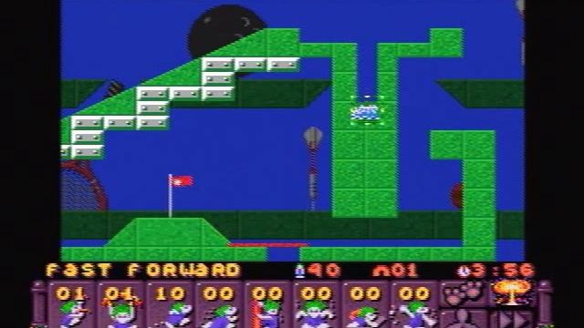 Lemmings 2 The Tribes (SNES) - 03 - Sports Tribe (Gold Medal Awarded) смотреть онлайн