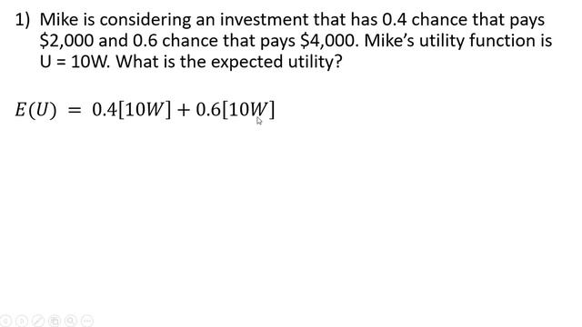 Risk Neutral Utility Function смотреть онлайн