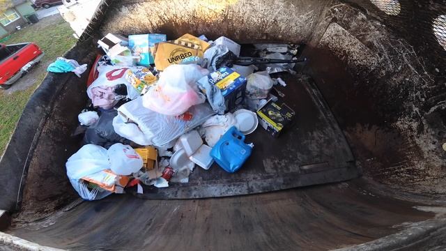 Mixed Waste Hopper Video - Heil Durapack Python Garbage Truck смотреть онлайн