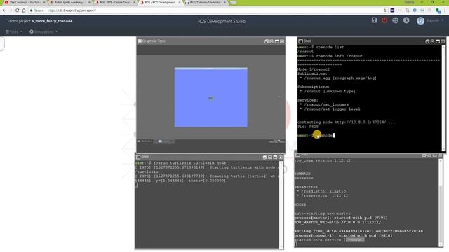 [ROS in 5 mins] 006 - What Is A ROS Node? Turtlesim Node Example смотреть онлайн