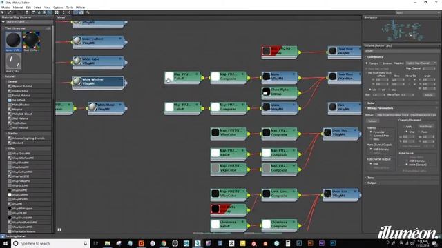 How to use Material Libraries in 3ds Max and Vray смотреть онлайн
