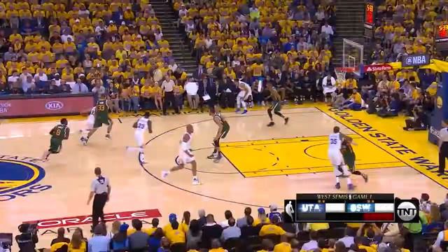 NBA Playoffs 2017: Utah vs GSW Game 1 - Данки + Трехи смотреть онлайн