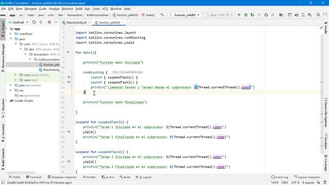 Suspend Function Yield | Kotlin Coroutines смотреть онлайн