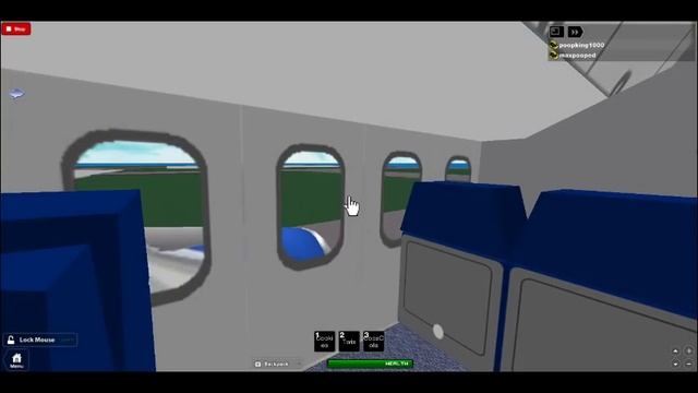 Southwest plane crash-ROBLOX смотреть онлайн