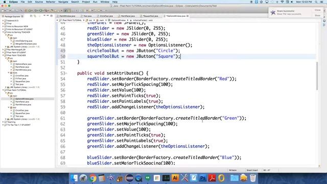 Java Pixel Paint 14 Square Tool & JButtons смотреть онлайн