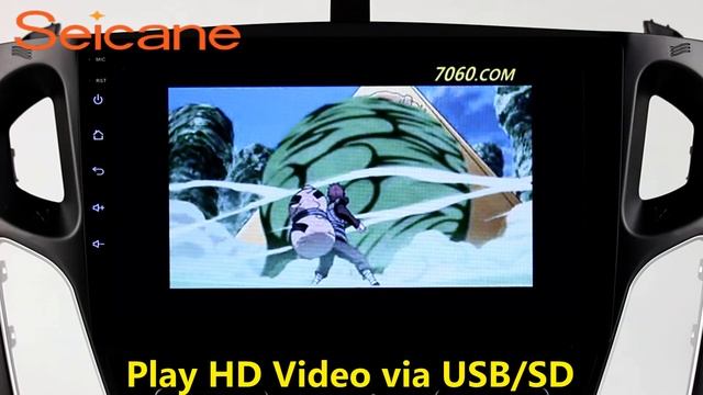In dash radio gps navigation system for 2011 Ford C Max with bluetooth music Mirror Link HD TV смотреть онлайн