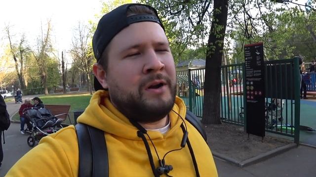 Парк Красная Пресня. Слежка за кошкой. смотреть онлайн