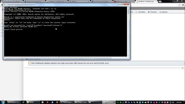 Installing WAMP, DRUPAL and setting root password in MySql смотреть онлайн