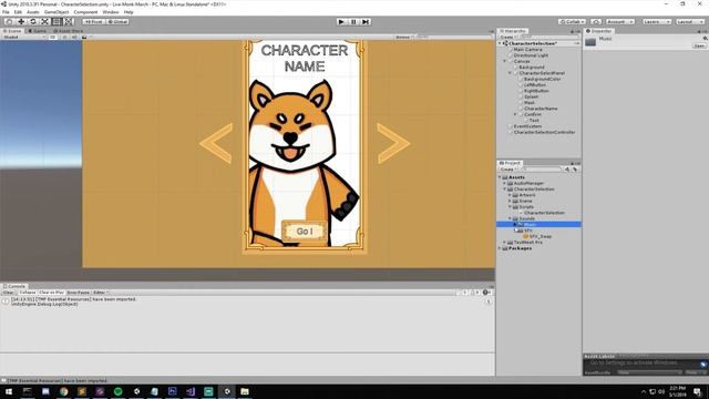 Character Selection - Cycling Characters [Tutorial][C#] - Unity tutorial 2019 смотреть онлайн
