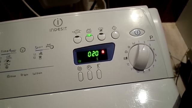 Indesit WITE 127-Bawełna 60° (5/5) смотреть онлайн