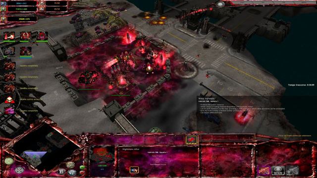 Warhammer 40000 Dawn of War Soulstorm Ultimate Apocalypse Mod Chaos Daemons and IG 2vs3 Harder AI смотреть онлайн
