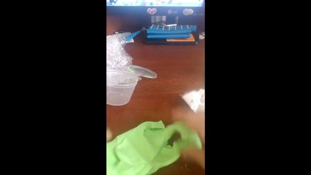 Долгожданная посылка!Салатовый слайм! Ждала 2 месяца! смотреть онлайн