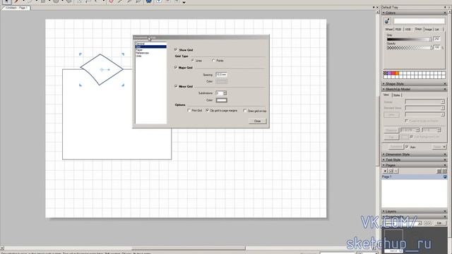 SketchUp Layout 3 Настройки программы и документа Урок 7 смотреть онлайн
