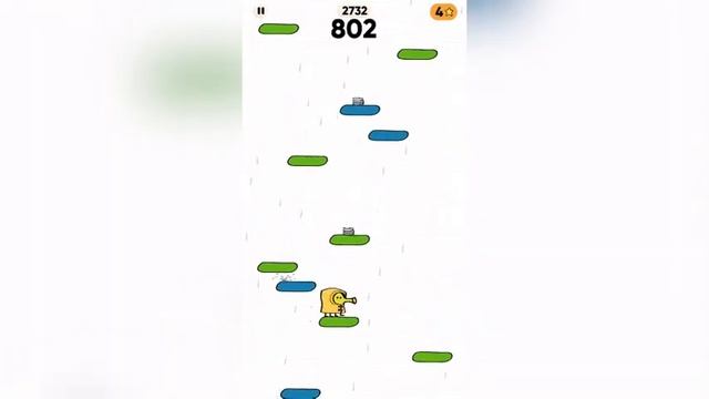 Doodle Jump 2 Level 7 Gameplay// Soothing Rain Sounds (Game Sounds and Sped Up) смотреть онлайн