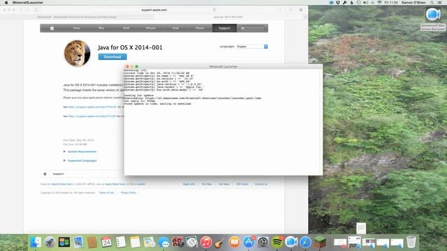 How To Fix Minecraft PC 1.8 Java Issue! смотреть онлайн