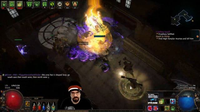 Let's Play Path Of Exile 3.9 (Toxic Rain Build) With CohhCarnage - Episode 13 смотреть онлайн