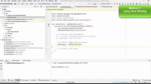How access the ID's from XML file without using findviewbyid смотреть онлайн