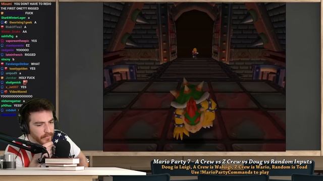 Can Twitch Chat actually beat RANDOM INPUTS in Mario Party? смотреть онлайн