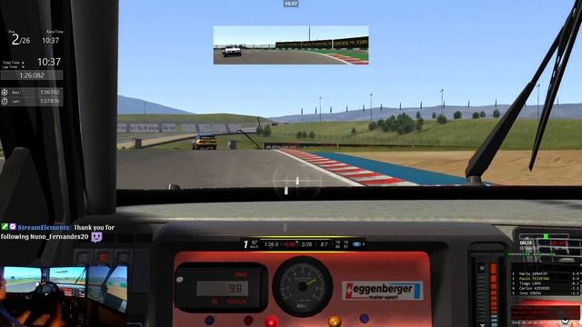 Onboard: Ford Sierra RS Cosworth - AI Algarve - Campeonato Português Virtual de Classicos- PTSims смотреть онлайн
