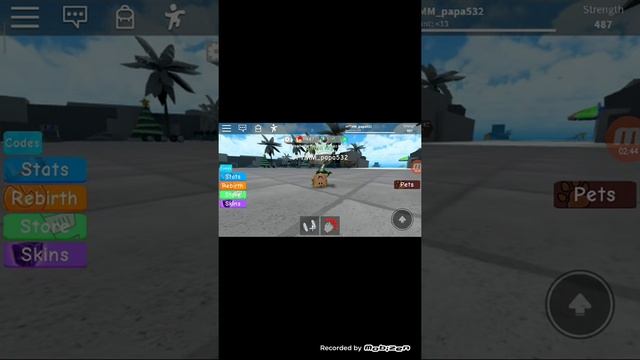 Как стать качком нубиком в Roblox смотреть онлайн