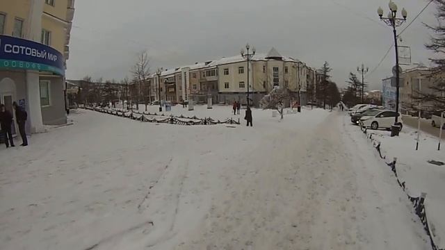 Магадан. Покатуха по городу 1. 28 января 2020 г. смотреть онлайн