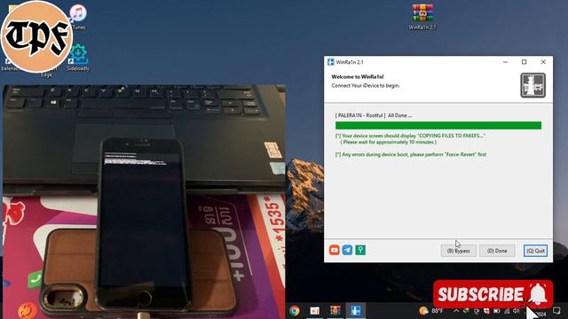 Update WinRa1n v2.1 Jailbreak iOS 15.8 - iOS 17.3 no USB Rootless/Rootful on iPhone/iPad devices смотреть онлайн
